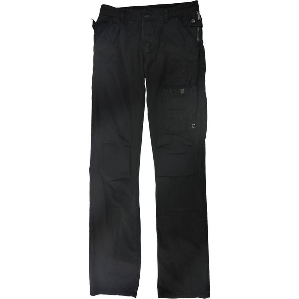 Rogue State Mens Textured Straight Leg Cargo Casual Pants, NWT